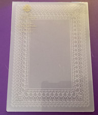 Anna Griffin American Lace Embossing Folder