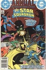 All Star Squadron Annual #3 FN+ 6.5 1984 Stock Image