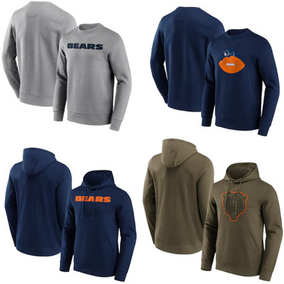 Chicago Bears NFL Sweatshirt Herren American Football Fanatics Hoodie - Neu