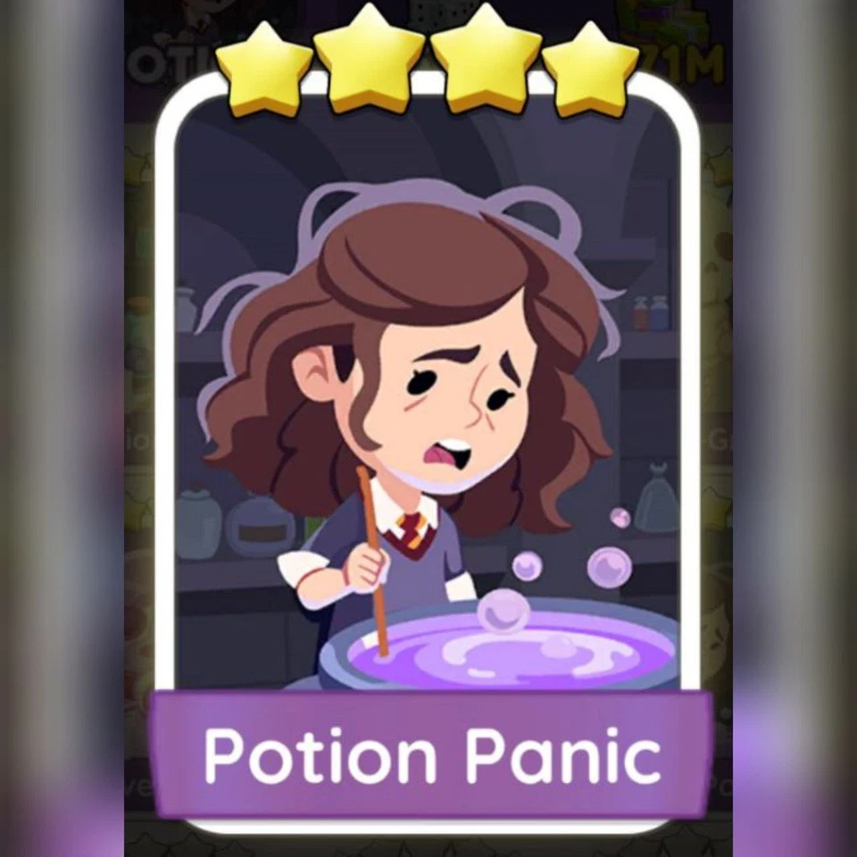 1 x Potion Panic ⭐️⭐️⭐️⭐️- Set 16 - Mono_poly_ Go sticker (Fast sending)