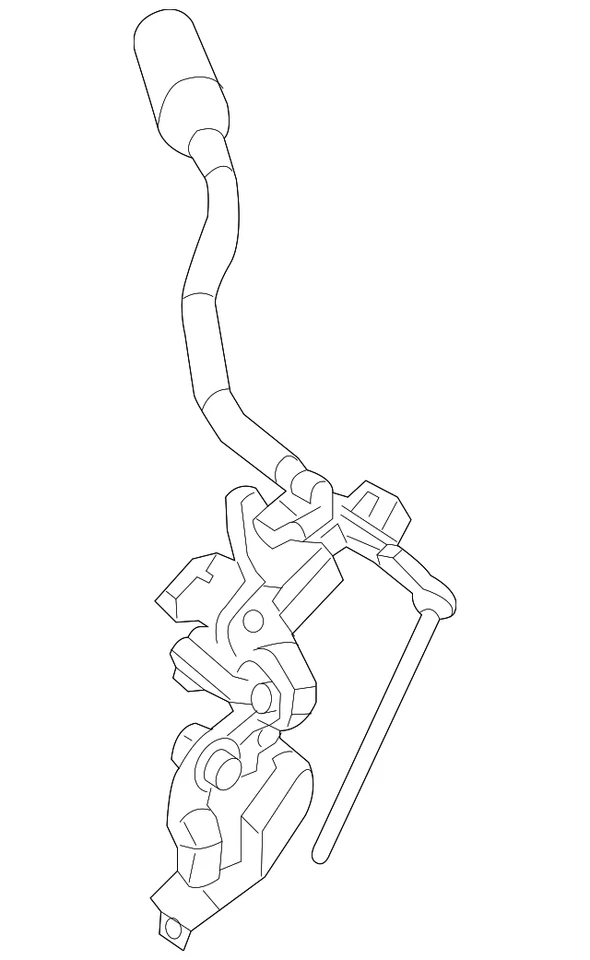 Genuine Nissan Gear Shift Assembly 34101-1PA0A - Image 2 of 4