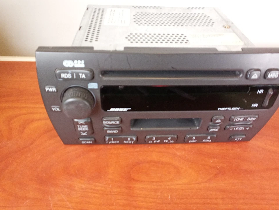 For 1998-2002 Cadillac Eldorado DeVille Seville AM/FM CD Cassette RDS Radio  - Image 3 of 4