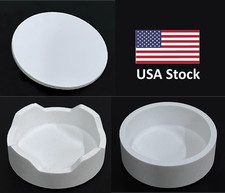 Dental Zirconia Sintering Tray Crucible With Cover 100mm OD