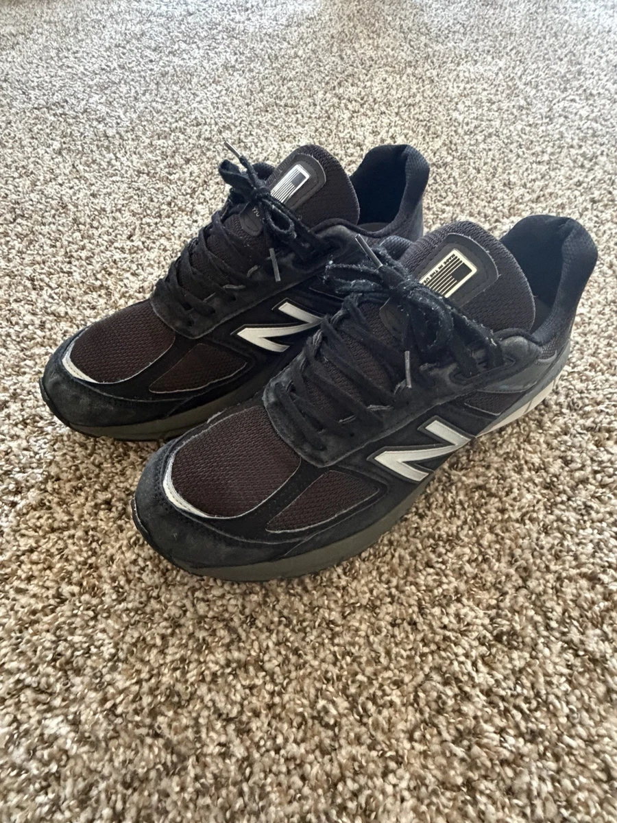 New Balance 990v5 Made In USA 2E Wide Black for Sale