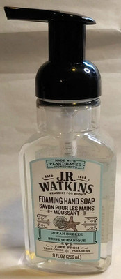 J.R. Watkins Foaming Hand Soap 9oz Ocean Breeze