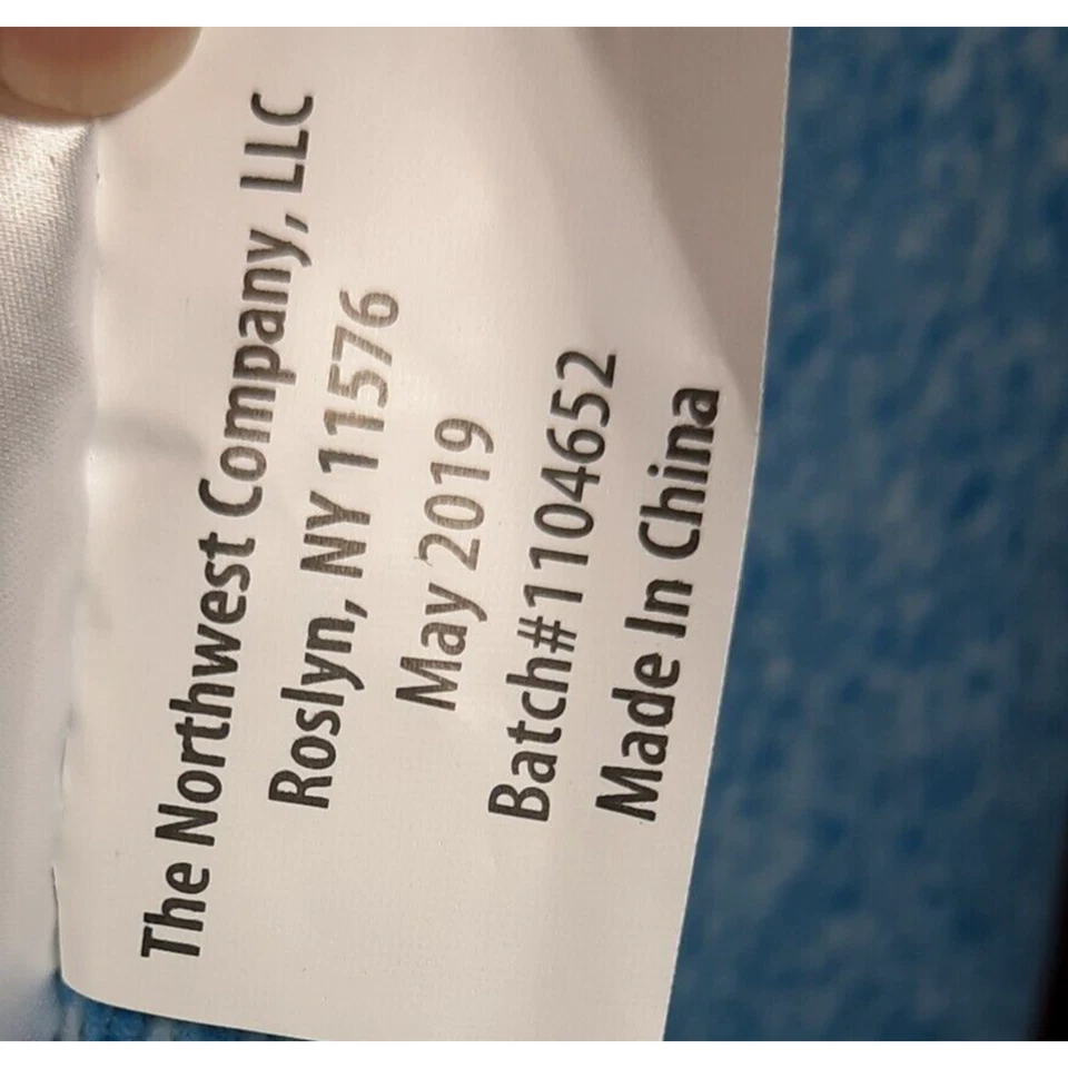 Pokemon Pikachu Fleece Blanket The Northwest Company Blue & Yellow 59x50 - Image 4 of 4