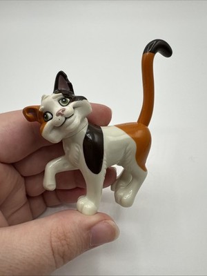 Mattel Barbie Wolfie Calico Cat PVC 3'' Figure Toy- Princess and the Pauper-2004
