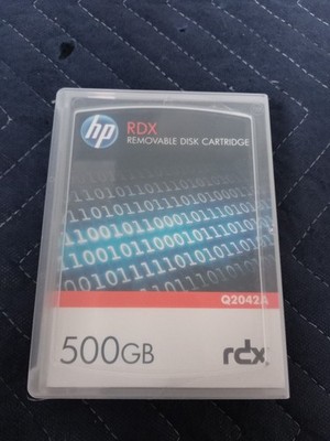 HP RDX Removable Disk Cartridge Q2042A 500GB | OPEN BOX