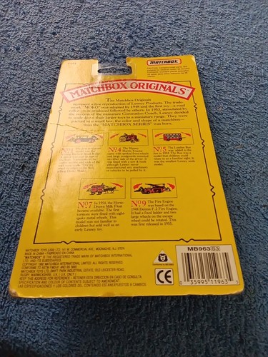 Matchbox Originals Recreations, 1954 Horse-Drawn Milk Float No. 7 - Picture 6 of 6