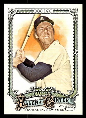 2025 Topps Allen & Ginter #68 Al Kaline Card Detroit Tigers