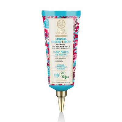   Natura Siberica Super Limonnik Ginseng & Biotin natürliches Kopfhautpeeling 100ml