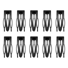 10 Pcs Double Grip Hair Clips Metal Snap Hair Clips Hair Barrettes for Women