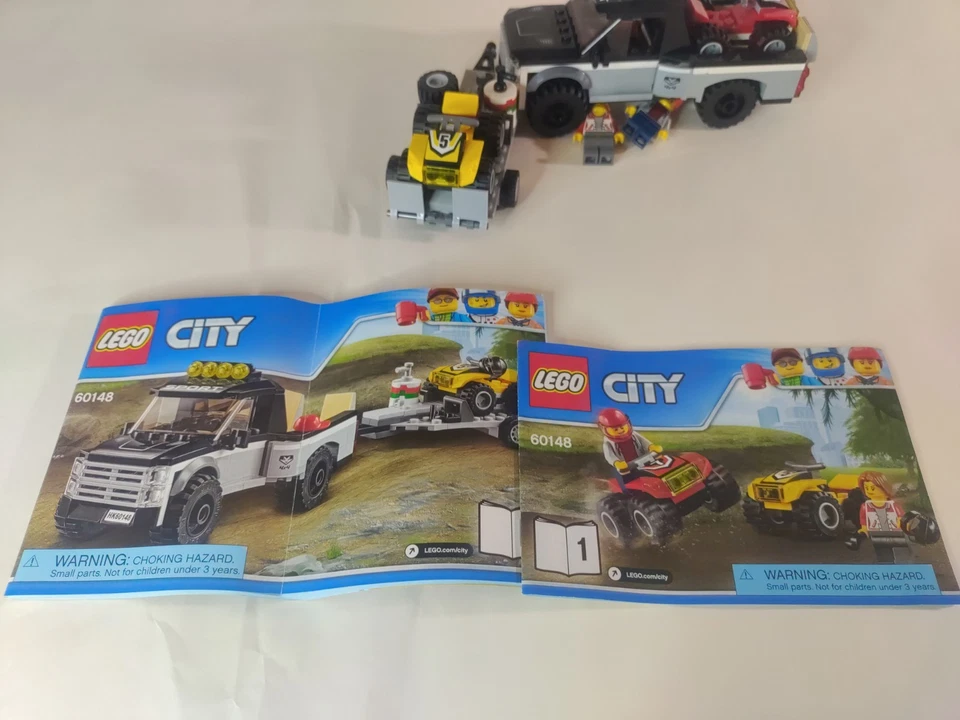 LEGO City ATV Race Team 60148 100% Complete W/ Instructions No Box Retired - Image 3 of 4