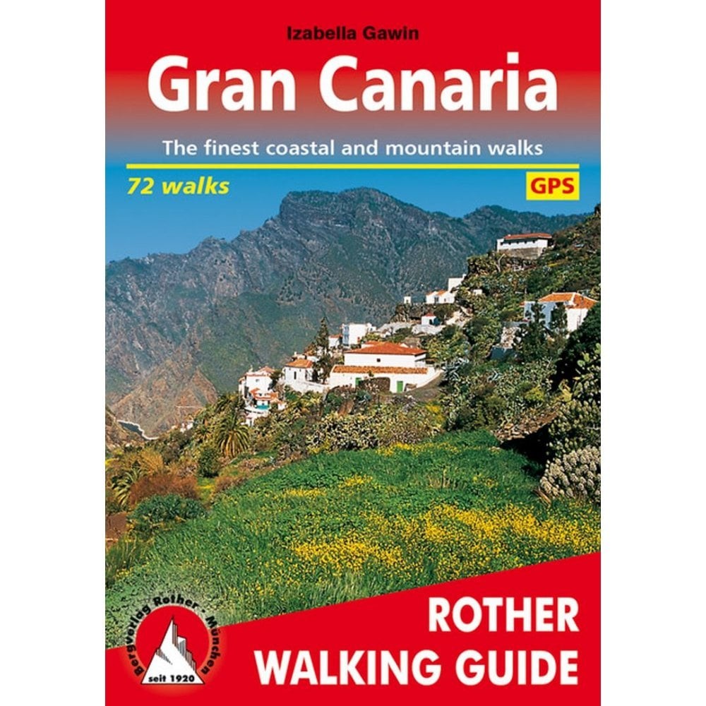 Spain Gran Canaria Walking Guide with GPS details for downloading, 72 walks