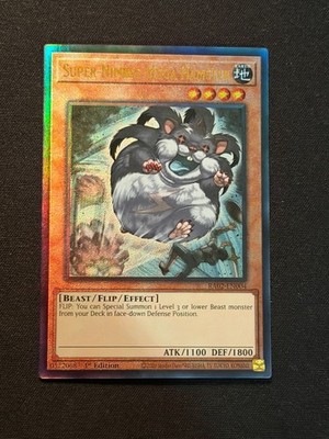 Yu-Gi-Oh! TCG Super-Nimble Mega Hamster RA02-EN004 Ultimate Rare - NM/M - 1st Ed