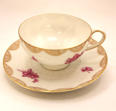 MOKKA / Sammel-TASSE mit Untertasse * Schorndorfer Porzellan * Bauer&Pfeiffer *