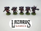 Warhammer 40K Space Marines - Assault Squad x5 (painted oop plastic)