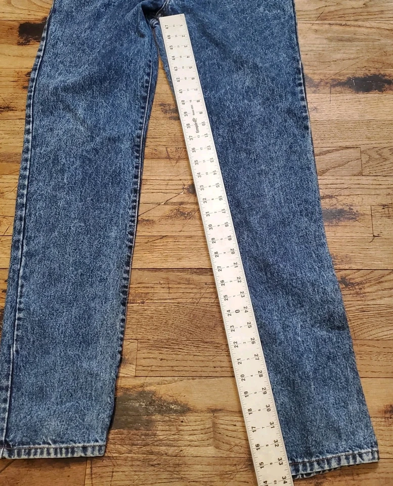 Pantalones de mezclilla para hombre Georges Marciano for Guess talla 33 EE. UU. 80s 22001 vintage lavado ácido Foto 4 de 4