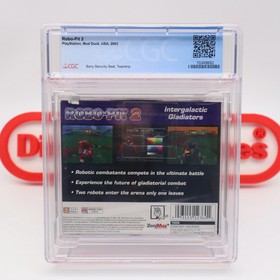 PS1 PlayStation 1 Game ROBO-PIT 2 II - CGC GRADED 9.8 A+! NEW & Factory Sealed!