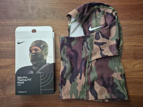 Nike Pro Hood Ski Mask Camo Green- Rare