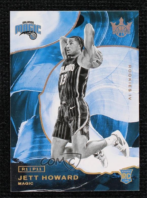 Jett Howard #171 Basketball Cards 2023 Panini Court Kings trading card — raw and PSA graded price guide