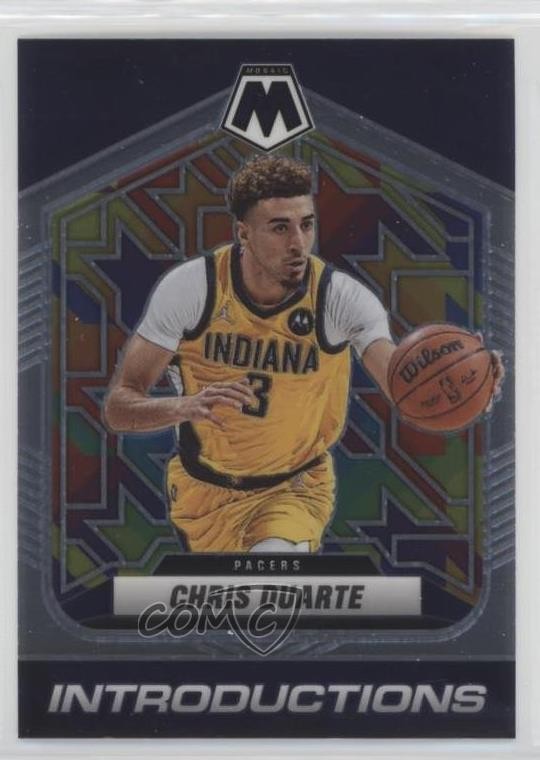 2021-22 Panini Mosaic Introductions Chris Duarte #10 00gy