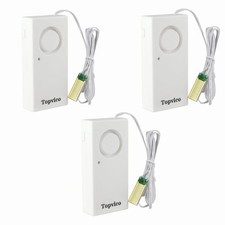Water Leak Sensor Detector Flood Alarm For Basement Rv Moisture 120db Work Alone