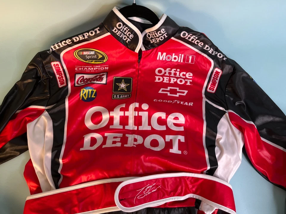 Mono Disfraz Vintage Marca NASCAR Talla XL Adulto Oficina Depósito Foto 3 de 4