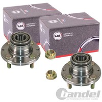 2X A.B.S. Radnabe Hinten Passend FüR Mitsubishi Carisma Colt Lancer Proton Perso