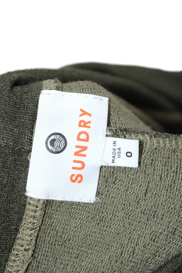 Jeggings femininos Sundry no tornozelo verde exército tamanho 0 - Imagem 4 de 4