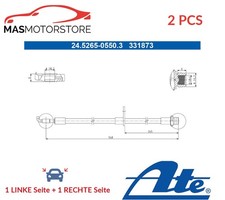 BREMSSCHLAUCH BREMSLEITUNG PAAR ATE 245265-05503 2PCS A FÜR TOYOTA YARIS