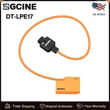 ZGCINE DT-LPE17 D-Tap to LP-E17 Dummy Battery Cable for Canon EOS RP R50 M50 M6