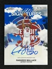 2025 Topps Chrome Rasheed Wallace Sky Write Signatures (RAW)