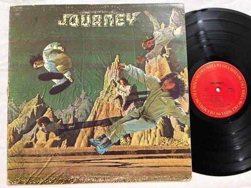 Journey – s/t LP (EX) [1st US Press] COLUMBIA