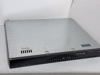 SuperMicro CSE-512 1U Rack-mount Case Cooling fan Power Supply SEE PICS