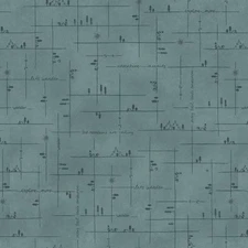 The Mountains Are Calling Flannel By Henry Glass -Teal Plaid  #3136F-76