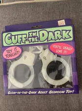 California Exotic Novelties Cuff In The Dark Glow In The Dark Plastic Handcuffs