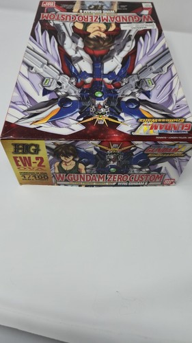 1997 Bandai HG 1/100 XXXG-00W0 Wing Gundam Zero Custom EW-2 Pre Built - Picture 4 of 13