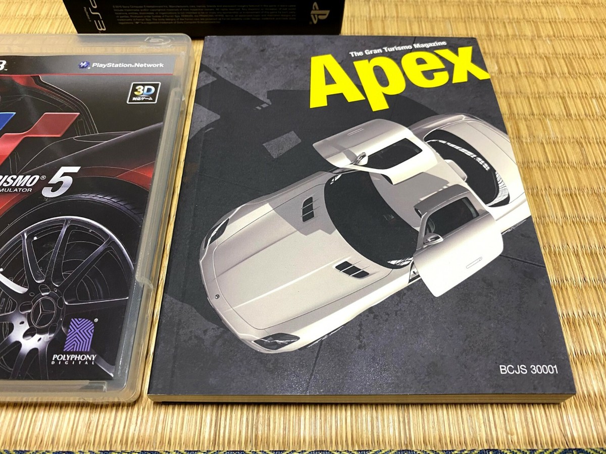 PS3 GRAN TURISMO 5 Limited Edition Car History Guide Book PS3 GRAN TURISMO 5 Limited Edition Car History Guide Book