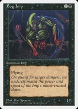 Bog Imp Introductory 4th Edition PLD Black Common MAGIC MTG CARD ABUGames