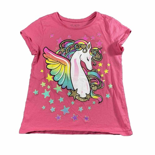 Place Mädchen T-Shirt Gr. M Grafikdruck (4er Set) - Bild 4 von 8