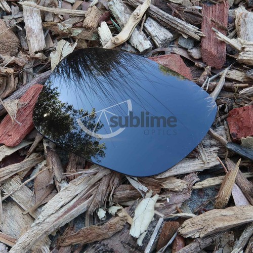 POLARIZED Black (Dark Grey) Replacement Lenses for Electric ec dc ~ Charcoal - Picture 4 of 5