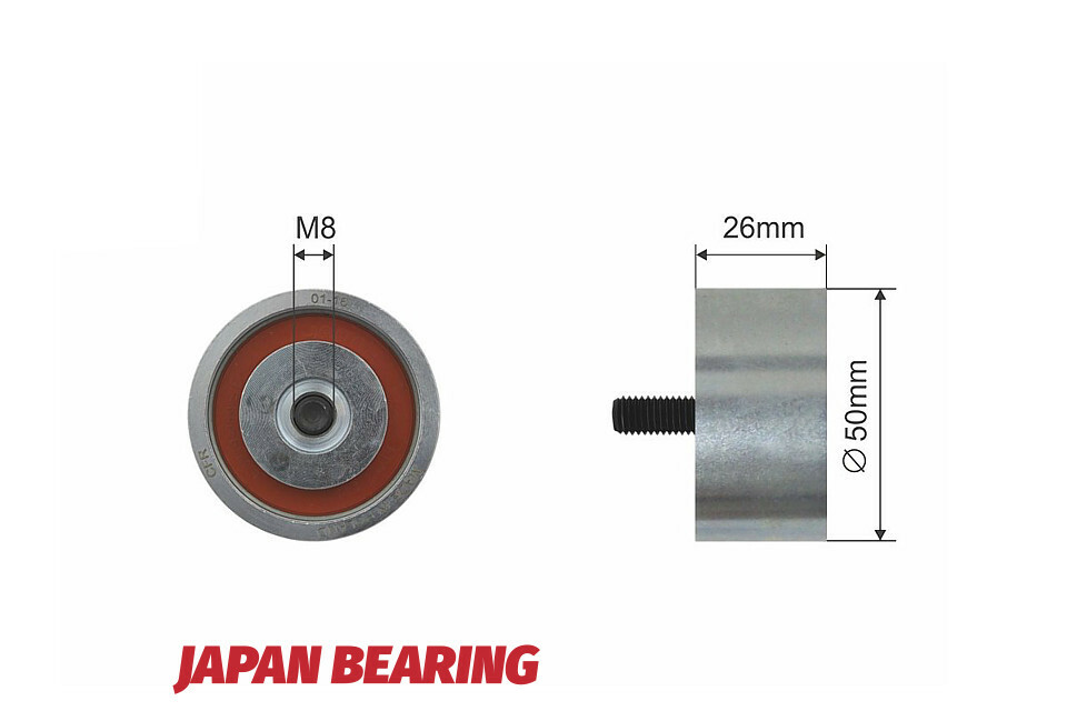 Tensioner Timing Belt Pulley for Mitsubishi Carisma Renault Clio II Espace