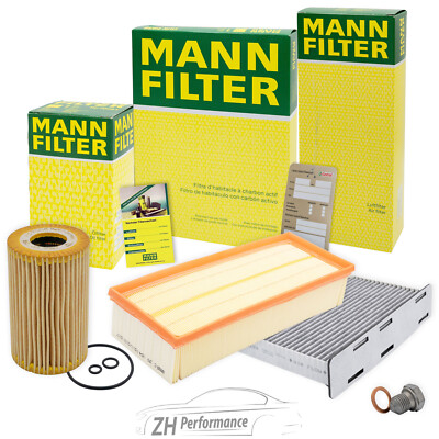 MANN-FILTER FILTERSATZ FÜR FIAT 500 +C PANDA 1.2 LANCIA YPSILON 1.2 1.4 AB 11