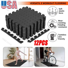 12x12x1/2" EVA Foam Sports Tiles Floor Mat Gym Flooring Fitness Yoga Workout Pad