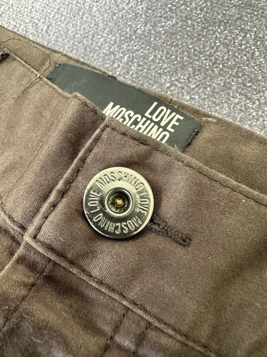 Love Moschino Luxury Brown Women's Pants | eBay