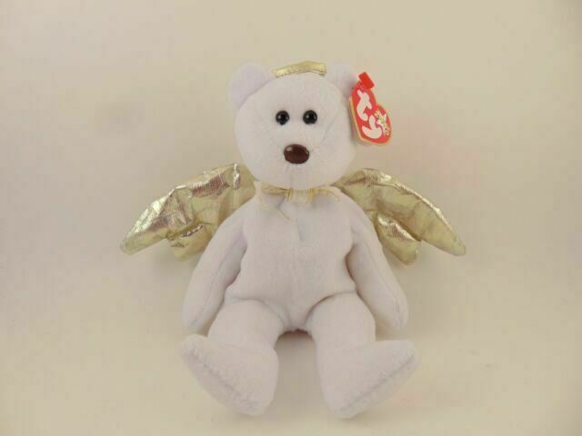 Ty Beanie Babies Halo the Angel Bear Toy for sale online