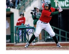 Fernando Perez Tampa Bay Rays Signed 8x10 Photo LOM COA (PH2037)