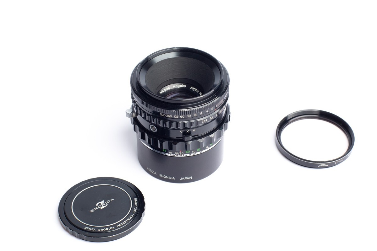 NIKON NIKKOR-Q 105mm F3.5 ブロニカ用 Nikon NIKKOR-Q 105mm F3.5 lens for Bronica S S2 S2a EC