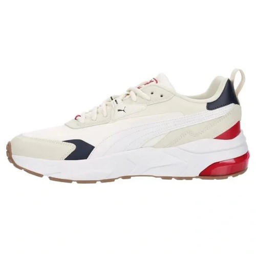 Puma Vis2K Sneakers Men's US 13 Ivory Round Toe Low Top Casual Shoes TF6985 - Picture 3 of 12